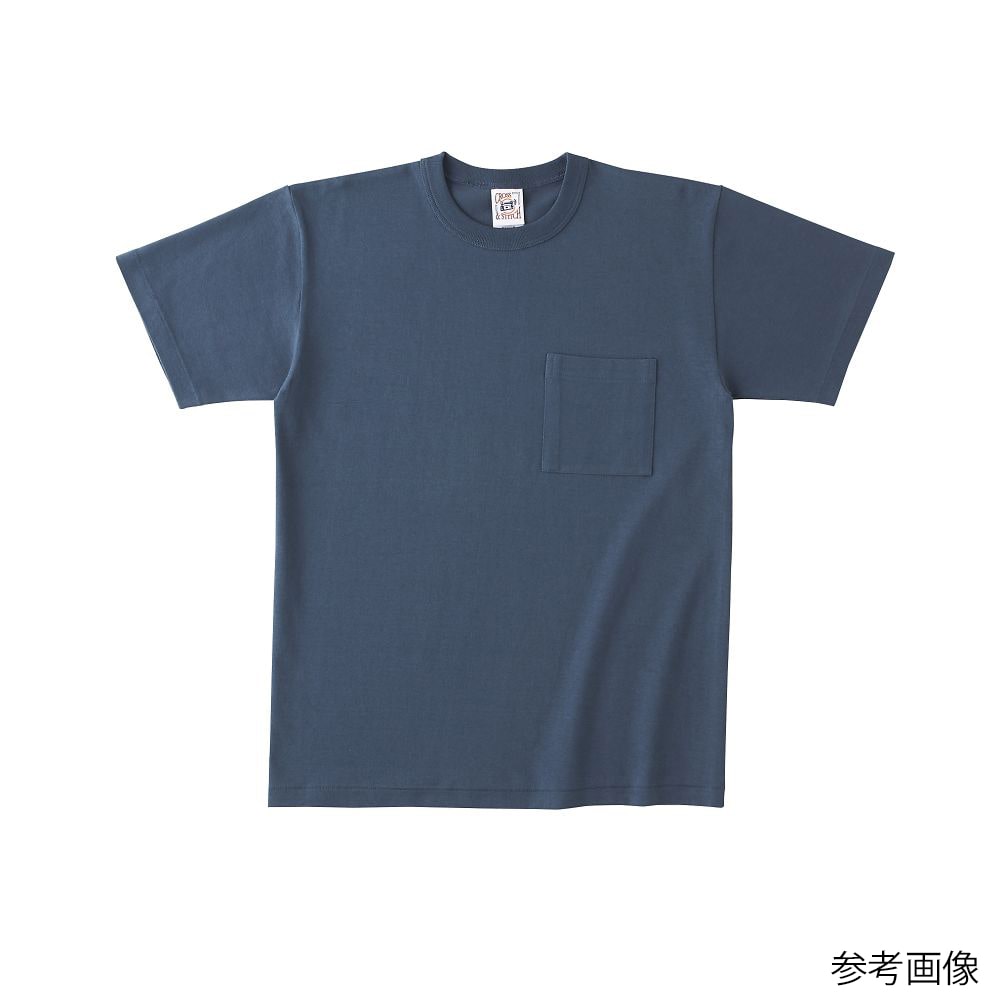 フェリック オープンエンド マックスウェイト バインダーネックポケットTシャツ デニム L OE1119-DNM-L 1枚(ご注文単位1枚)【直送品】