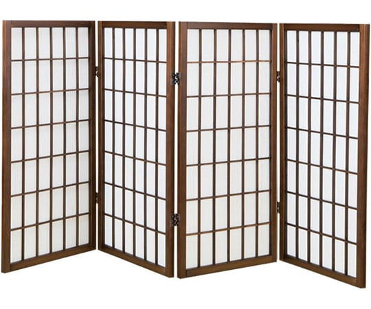 ファミリー・ライフ 障子スクリーン4連 0288010 1箱(ご注文単位1箱)【直送品】