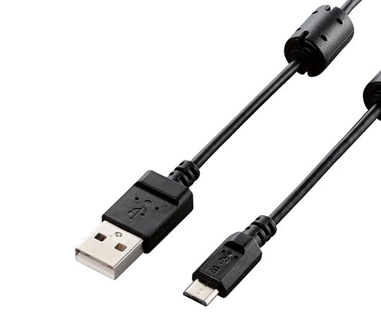 エレコム カメラ接続用USBケーブル(micro-Bタイプ) 1.5mブラック DGW-AMBF15BK 1本(ご注文単位1本)【直送品】
