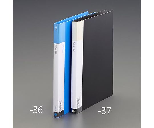 ライオン事務器 A4/S型 パームファイル(黒/10冊) EA762CF-37 1箱(ご注文単位1箱)【直送品】