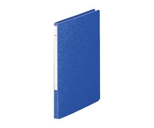 LIHITLAB パンチレスファイルZ式 5藍 F-337 F337-5 1冊(ご注文単位1冊)【直送品】