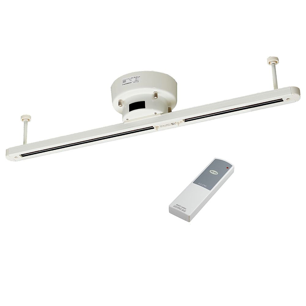 ELPA リモコンシーリングバー 60cm アイボリー LRC-RSL60C(IV) 1個(ご注文単位1個)【直送品】