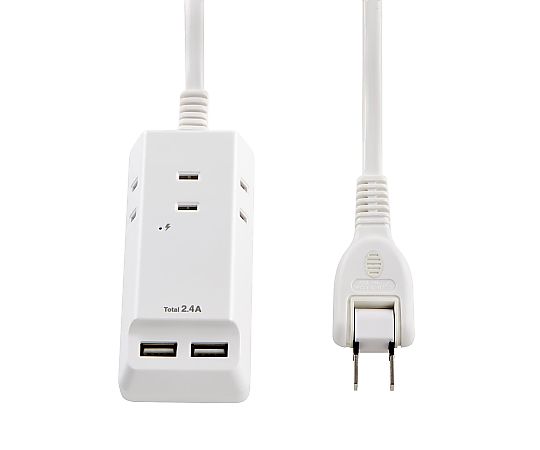 ELPA 耐雷USBコード付きタップ 1.5m WL-2215SU 1個(ご注文単位1個)【直送品】