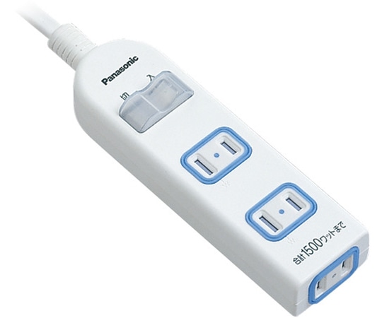 パナソニック ザ・タップX 3コ口 3m 一括防水スイッチ WHA25332WKP 1個(ご注文単位1個)【直送品】
