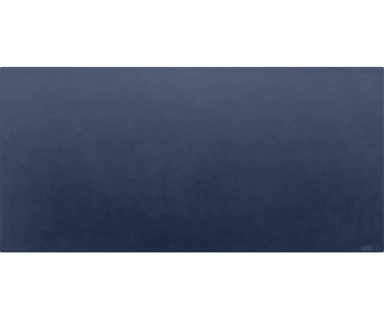 ミワックス THE DESKMAT 09 レザー調PVCデスクマット ネイビー 1本(ご注文単位1本)【直送品】