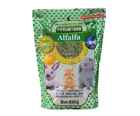 アラタ アルファルファ ミルキュー入り 520g 1袋(ご注文単位1袋)【直送品】