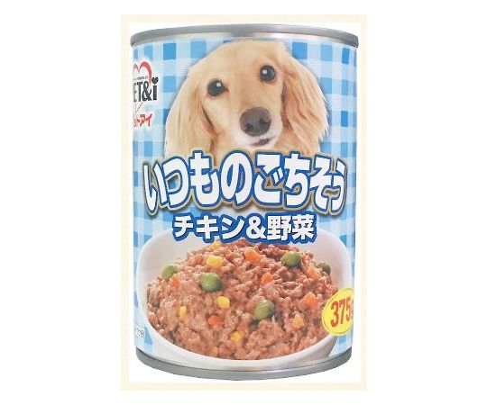 ペットアイ いつものごちそう チキン&野菜 375g 1個(ご注文単位1個)【直送品】