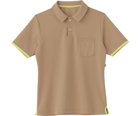 カーシーカシマ HEARTGREEN ポロシャツ V-CAT ITEM モカ MS HM2159 1枚（ご注文単位1枚）【直送品】