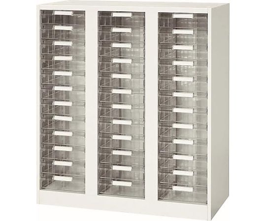 エスコ 900x400x1030mm/3列・12段 キャビネット(トレー型) EA954DH-29 1台(ご注文単位1台)【直送品】