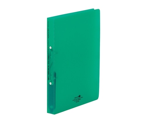 LIHITLAB AQUA DROPs リングファイル<ツイストリング> 7緑 F-5005 F5005-7 1冊(ご注文単位1冊)【直送品】
