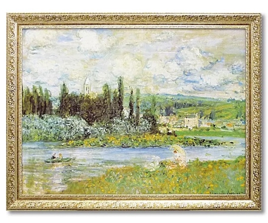 ユーパワー ミュージアム シリーズ モネ「Vetheuil sur Seine 1880」 MW-18067 1個(ご注文単位1個)【直送品】