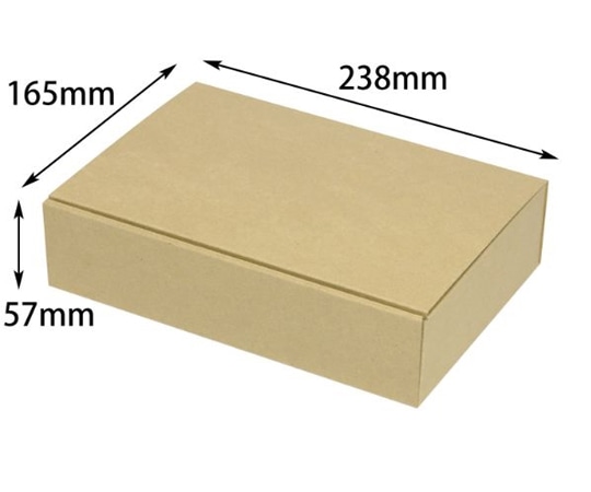ヤマニパッケージ 贈答箱 お好みBOX5 両面クラフト 長方 100枚 EE-524 1ケース(ご注文単位1ケース)【直送品】