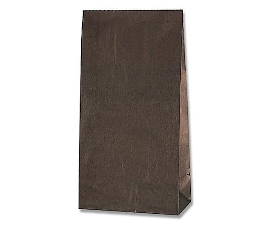 アズワン 150x 90x280mm カラー紙袋(こげ茶/100枚) EA927SB-74 1パック(ご注文単位1パック)【直送品】