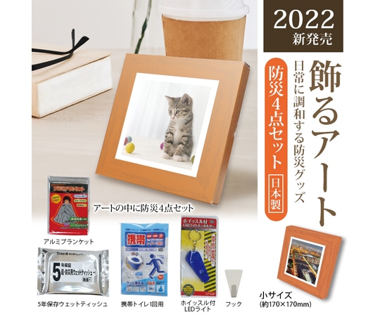 ブレイン 飾るアート防災4点セット+アートポスター14種セット BR-ATT300 1セット(ご注文単位1セット)【直送品】