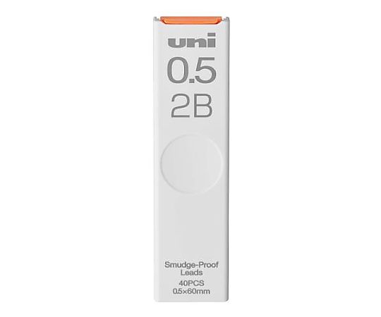 三菱鉛筆 0.5mm[2B]シャープペンシル替芯(40本/10パック) EA765MF-64C 1箱(ご注文単位1箱)【直送品】