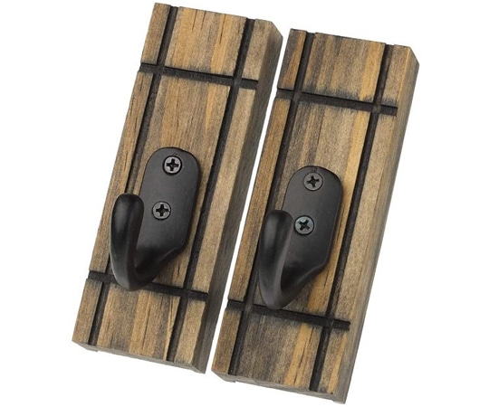 ライフサーブ Coat Hook(2個入り)(ブラック)  1個(ご注文単位1個)【直送品】