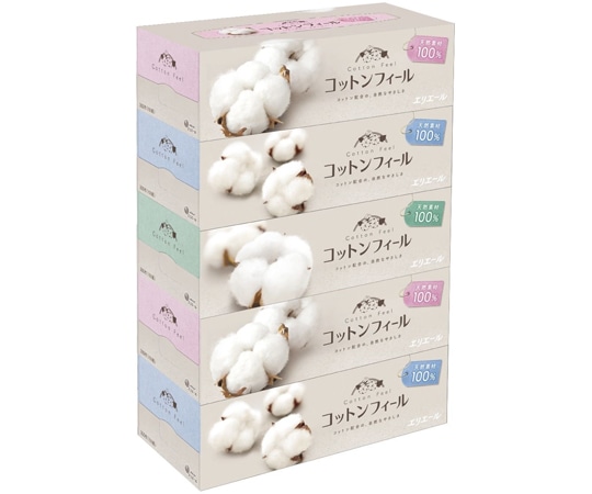 エリエール(大王製紙) コットンフィールティシュー 1ケース(10パック入) 21000593 1ケース(ご注文単位1ケース)【直送品】
