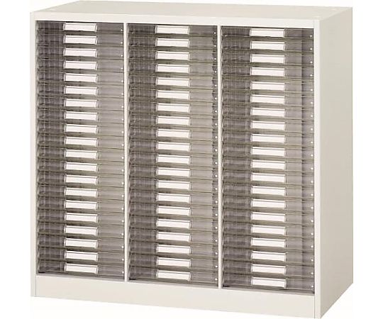 エスコ 900x400x 890mm/3列・20段 キャビネット(トレー型) EA954DH-106 1台(ご注文単位1台)【直送品】