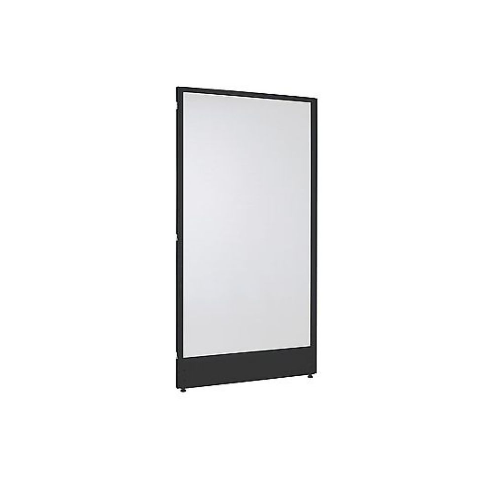 カグクロ ポリカ ローパーテーション(BK) H1800×W900mm PP0918-BK 1台(ご注文単位1台)【直送品】