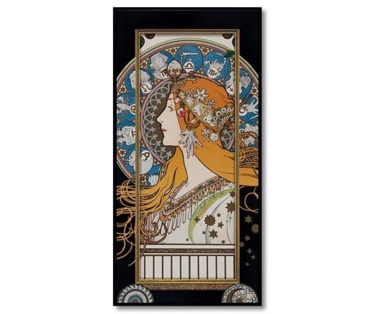 ユーパワー ビッグアート ~名画Lシリーズ~(アールヌーボー「ゾディアック」) BA-10068 1個(ご注文単位1個)【直送品】