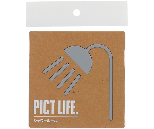 ハイロジック PICT LIFE シャワールーム グレー 00024724 1個(ご注文単位1個)【直送品】