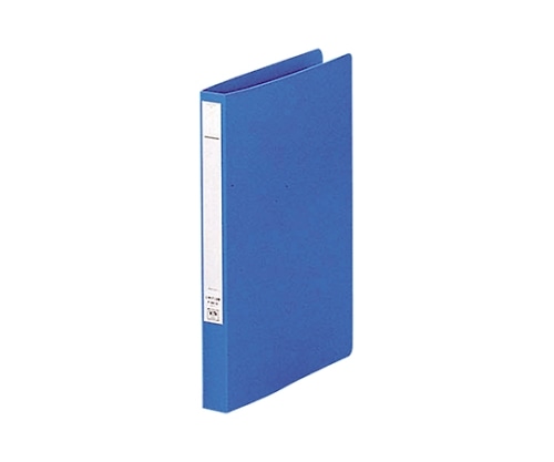 LIHITLAB パンチレスファイル<HEAVY DUTY> 9藍 F-362 F362-9 1冊(ご注文単位1冊)【直送品】