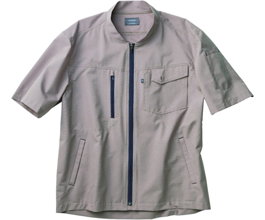 カーシーカシマ CAREAN 半袖ブルゾン COOL DOTS ベージュ M CSU182 1枚（ご注文単位1枚）【直送品】