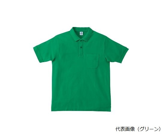 LIFEMAX ポケット付 CVC鹿の子ドライポロシャツ ミントグリーン 3L MS3114-27 3L 1枚（ご注文単位1枚）【直送品】