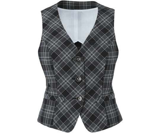 カーシーカシマ ENJOY ベスト AIR LAME CHECK 15号 ESV503 1枚(ご注文単位1枚)【直送品】