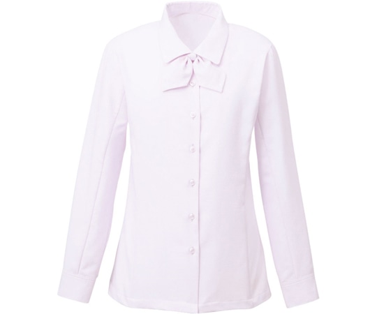 カーシーカシマ ENJOY 長袖リボンブラウス Softkarseystretch ピンク 19号 EWB386 1枚(ご注文単位1枚)【直送品】
