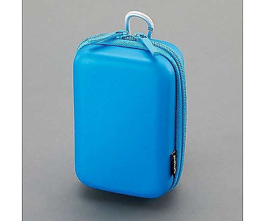 エスコ 70x 40x110mm カメラポーチ(ブルー) EA759ZA-121 1個(ご注文単位1個)【直送品】