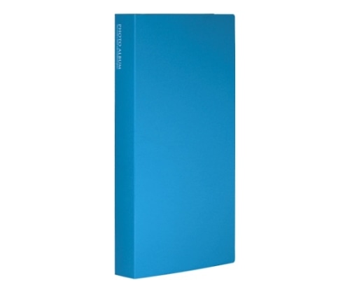 セキセイ フォトアルバム 高透明 ブルー KP-300-10 1冊(ご注文単位1冊)【直送品】