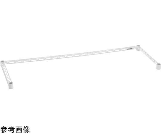エレクター ベーシックシリーズ 3方クロスバー W1200×D600mm ホワイト B2448TWW 1本（ご注文単位1本）【直送品】