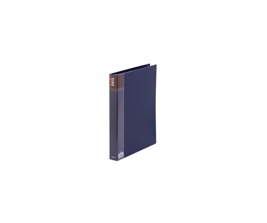 キングジム 名刺ホルダー 青 39W 1冊(ご注文単位1冊)【直送品】