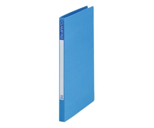 ビュートン クランプファイル ブルー SCL-A4-B 1冊(ご注文単位1冊)【直送品】