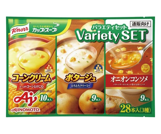 味の素 クノールカップスープ バラエティセット 1袋(28本入) 186068 1袋※軽（ご注文単位1袋）【直送品】
