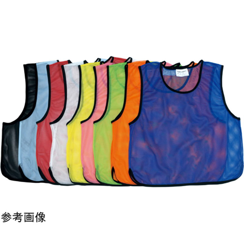 トーエイライト メッシュベストJr 無地 オレンジ B3768V 1枚（ご注文単位1枚）【直送品】
