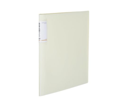 コクヨ 領収書&明細ファイル(固定式)ノビータ48P 白 ラ-NVR520W 1冊（ご注文単位1冊）【直送品】