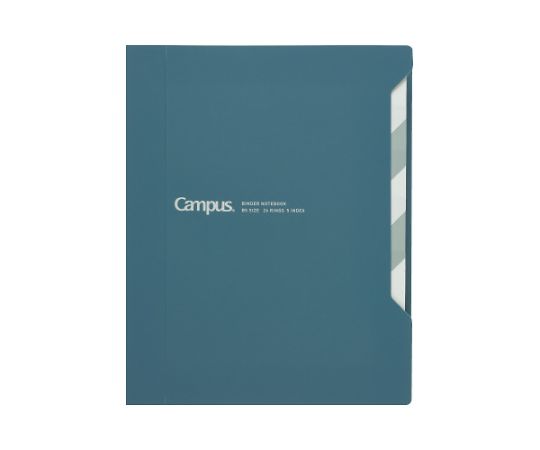 コクヨ インデックスで開けやすいバインダー100枚 紺 ル-P337DB 1冊（ご注文単位1冊）【直送品】