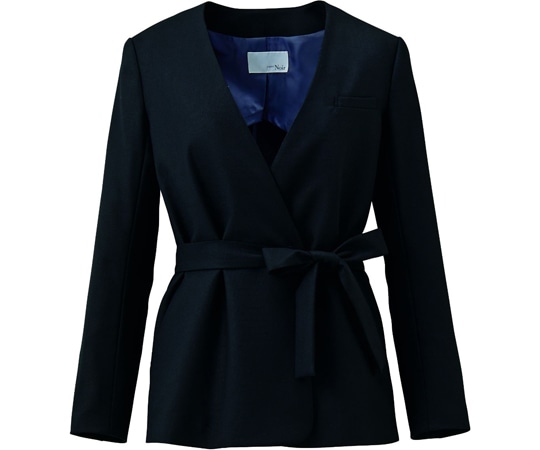 カーシーカシマ ENJOYNoir ジャケット CROSS WOOL STRETCH ブラック 9号 NAJ002 1枚(ご注文単位1枚)【直送品】