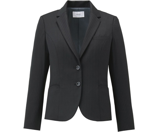 カーシーカシマ ENJOY ジャケット HIGH STRETCH WOOL ブラック 5号 EAJ711 1枚(ご注文単位1枚)【直送品】