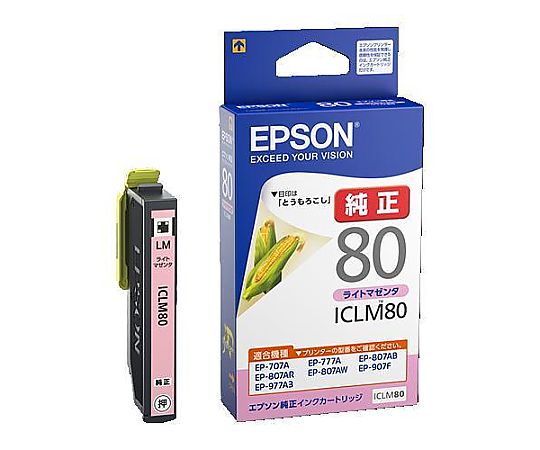 エプソン [エプソン] インクカートリッジ(ライトマゼンタ/ICLM 80) EA759X-105D 1個(ご注文単位1個)【直送品】