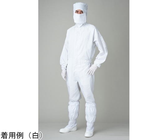 ミヤマ産業 クリーンウェア 白 4L 42214L 1着 (ご注文単位1着)【直送品】
