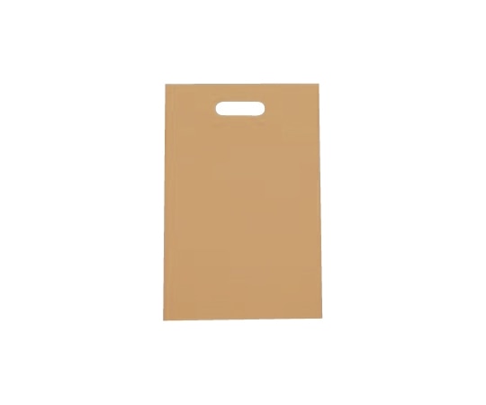 三和 不織布小判抜きバッグ 100枚入 モカ SW2843-15 1箱（ご注文単位1箱）【直送品】