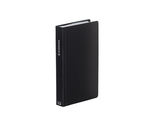LIHITLAB Avanti カードホルダー<カドロック&SEIHON> 24黒 A-4103 A4103-24 1冊(ご注文単位1冊)【直送品】