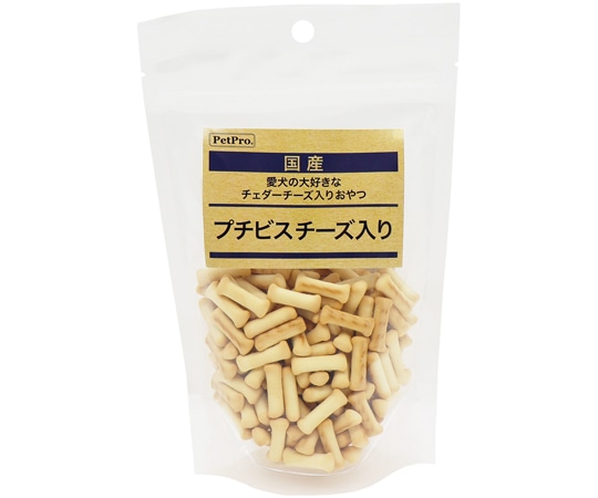 ペットプロジャパン 国産おやつ プチビス チーズ入り 78g 1個(ご注文単位1個)【直送品】