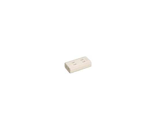明工社 15A テーブルタップ 3コ口 ホワイト MR2957W3 1個(ご注文単位1個)【直送品】