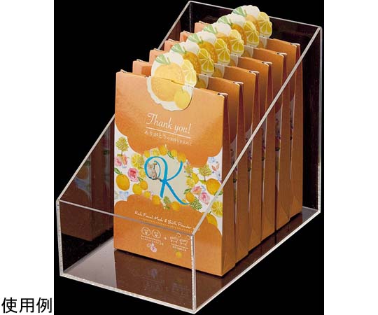 アズワン アクリル仕切りボックス W15×H20cm 61-780-8-3 1個(ご注文単位1個)【直送品】