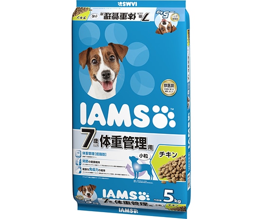 マースジャパンリミテッド アイムス 7歳以上用 体重管理用 チキン 小粒 5kg ID334 1個(ご注文単位1個)【直送品】
