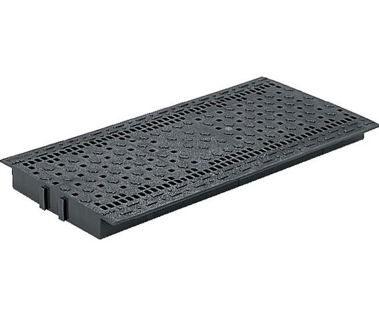 サンコー(三甲) グレーチング グレー U-240 80526100GL803 1個(ご注文単位1個)【直送品】